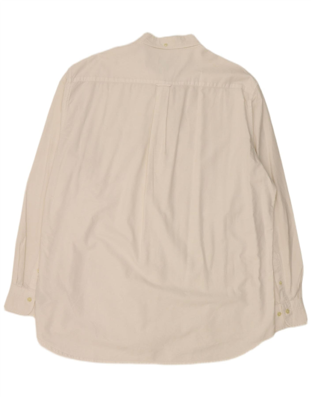 Gant Herre Regular Fit Skjorte Størrelse 47/48 19 3XL Hvid Bomuld