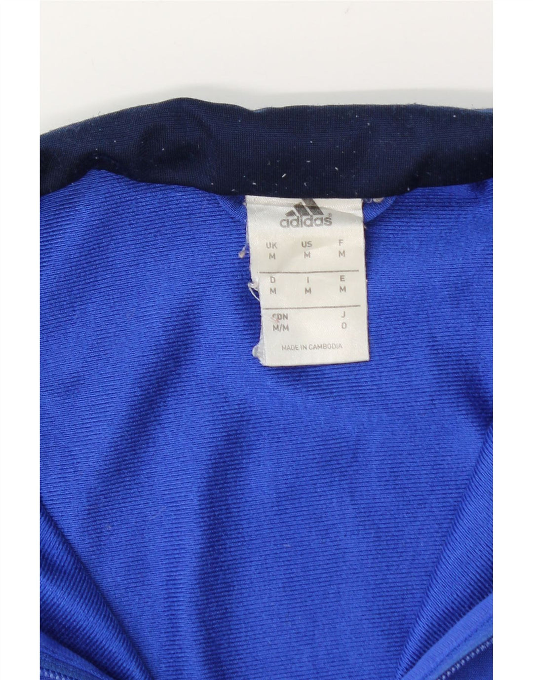 Adidas Træningsdragt til mænd Topjakke Medium Blue Colourblock Polyester