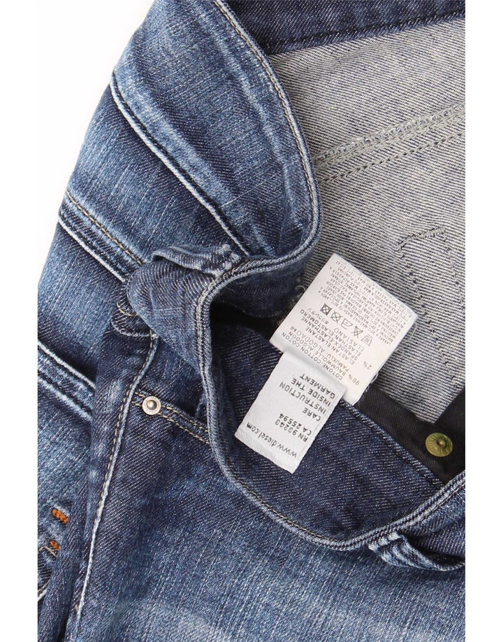 Diesel Dame Flared Jeans W28 L32 Blå Bomuld