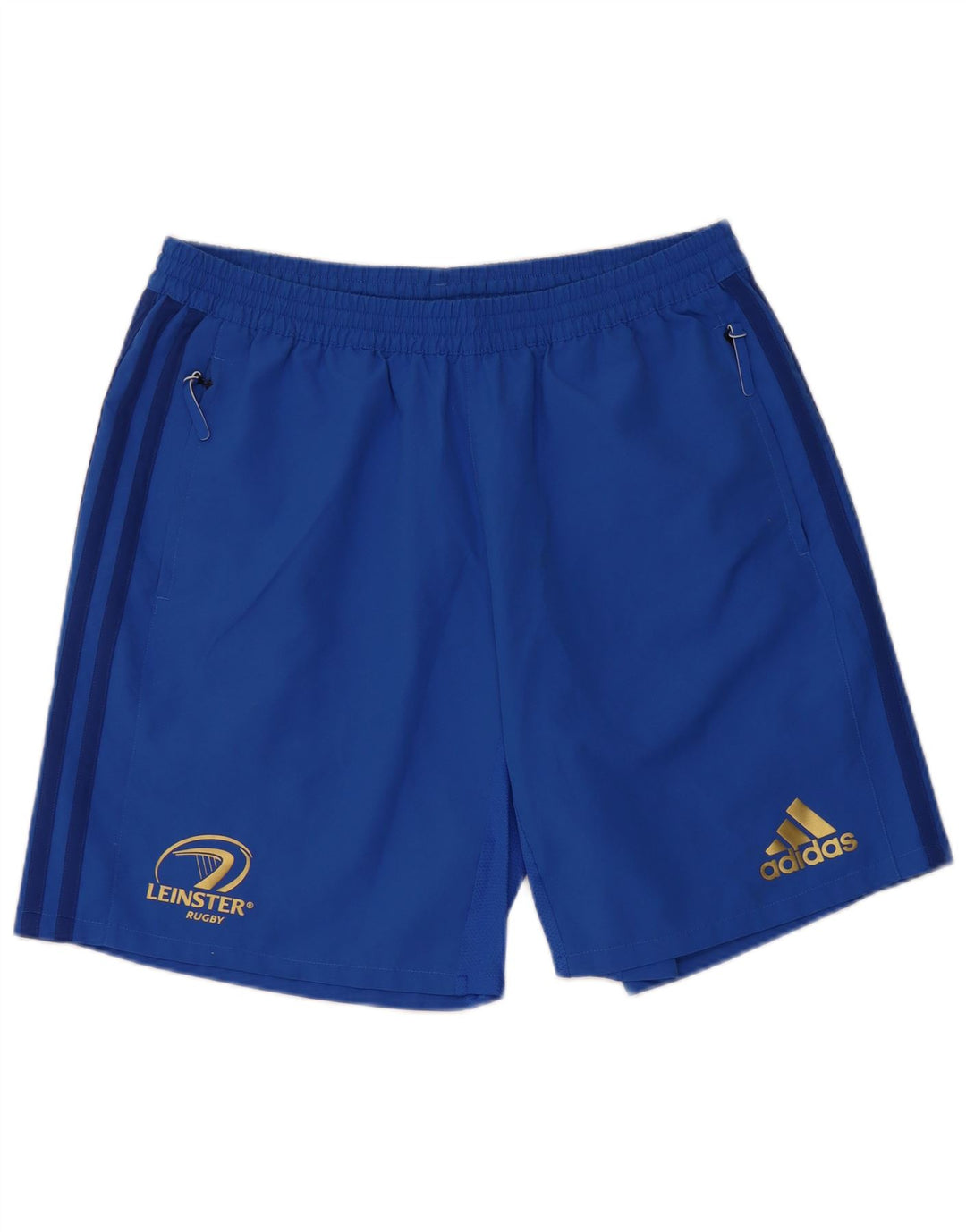ADIDAS Womens Leinster Rugby Sports Shorts XL Blå polyester