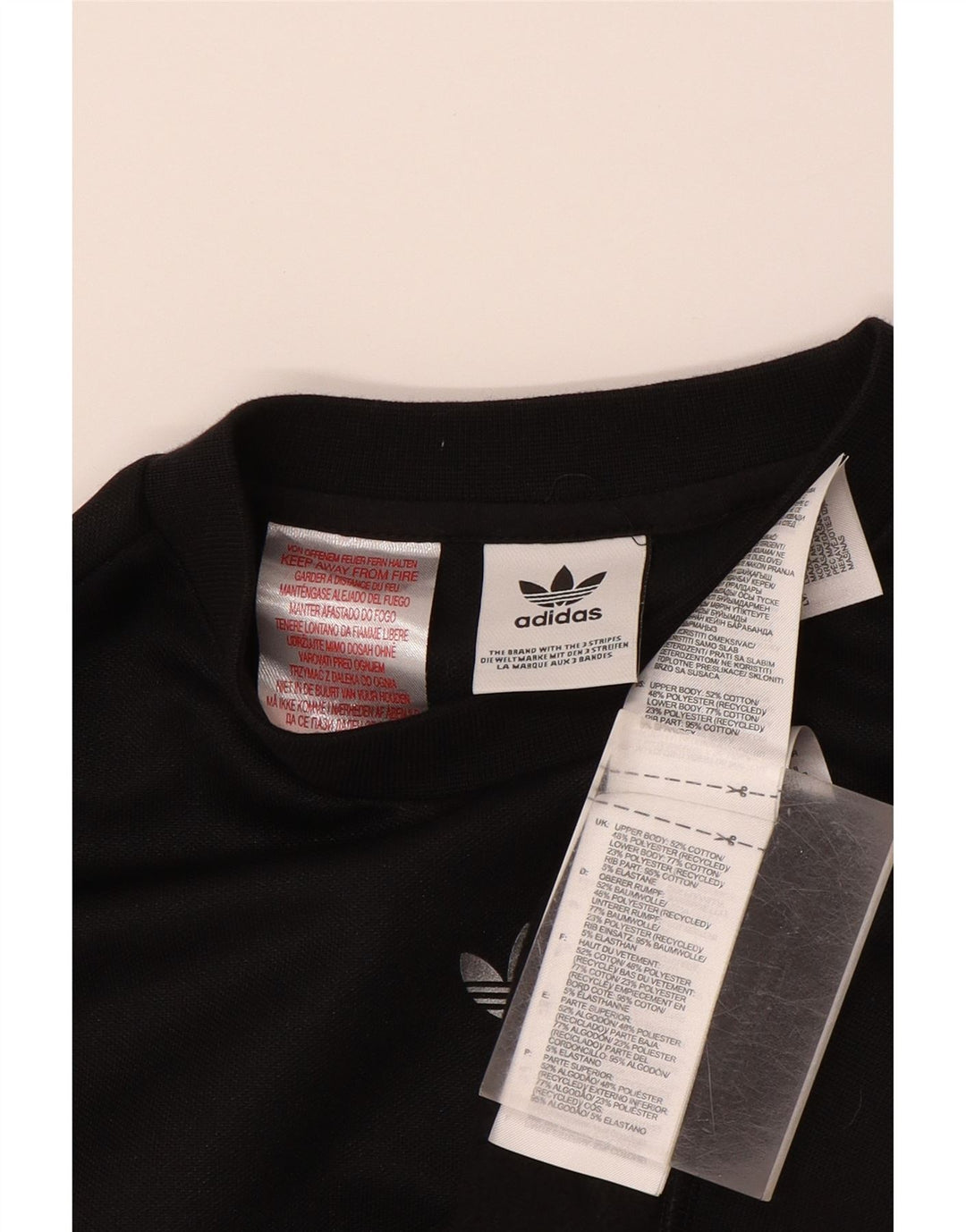 ADIDAS Boys Graphic Sweatshirt Jumper 9-10 Years Black Cotton