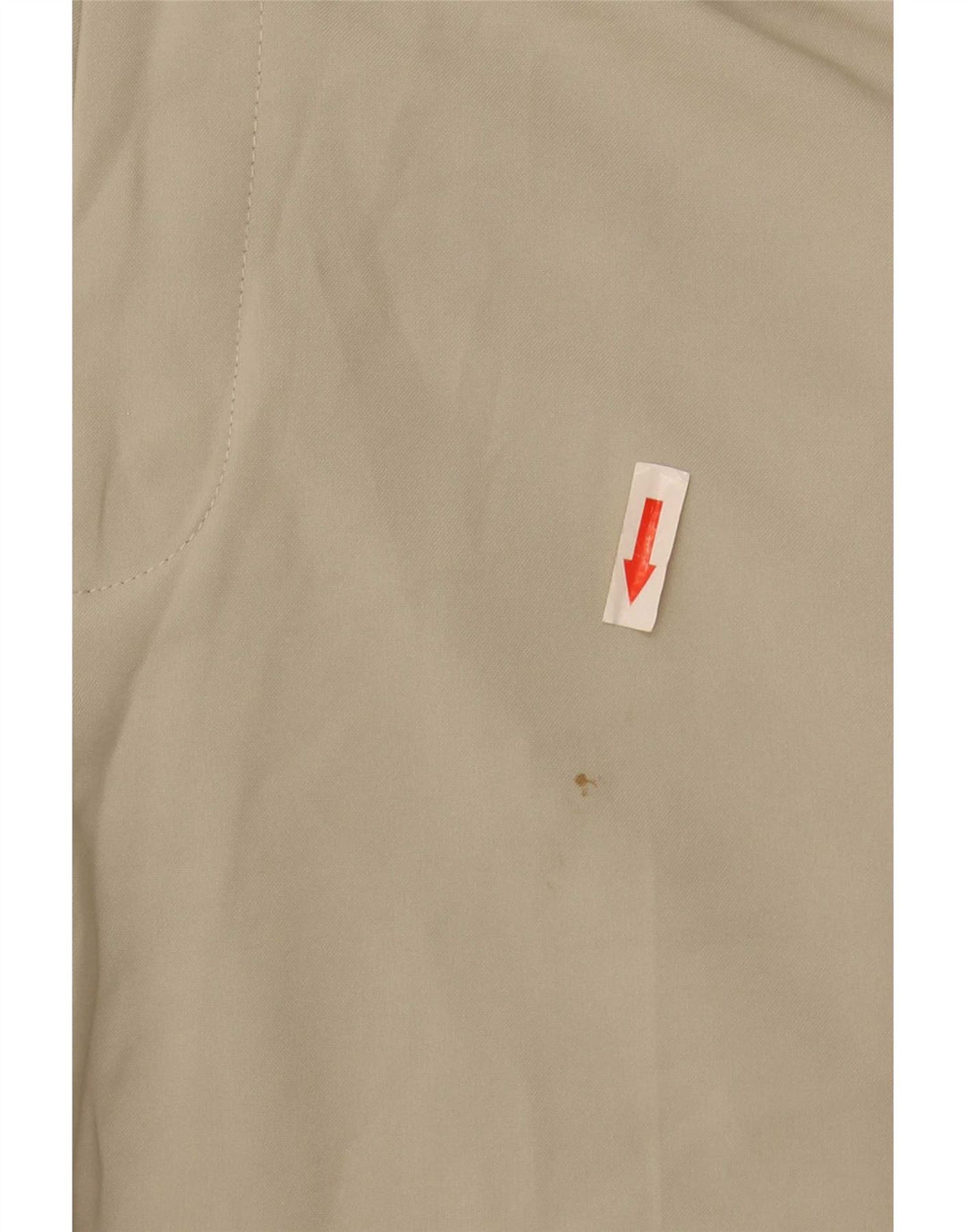 Marks & Spencer Herre Regular Suit Bukser W34 L33 Beige Polyester