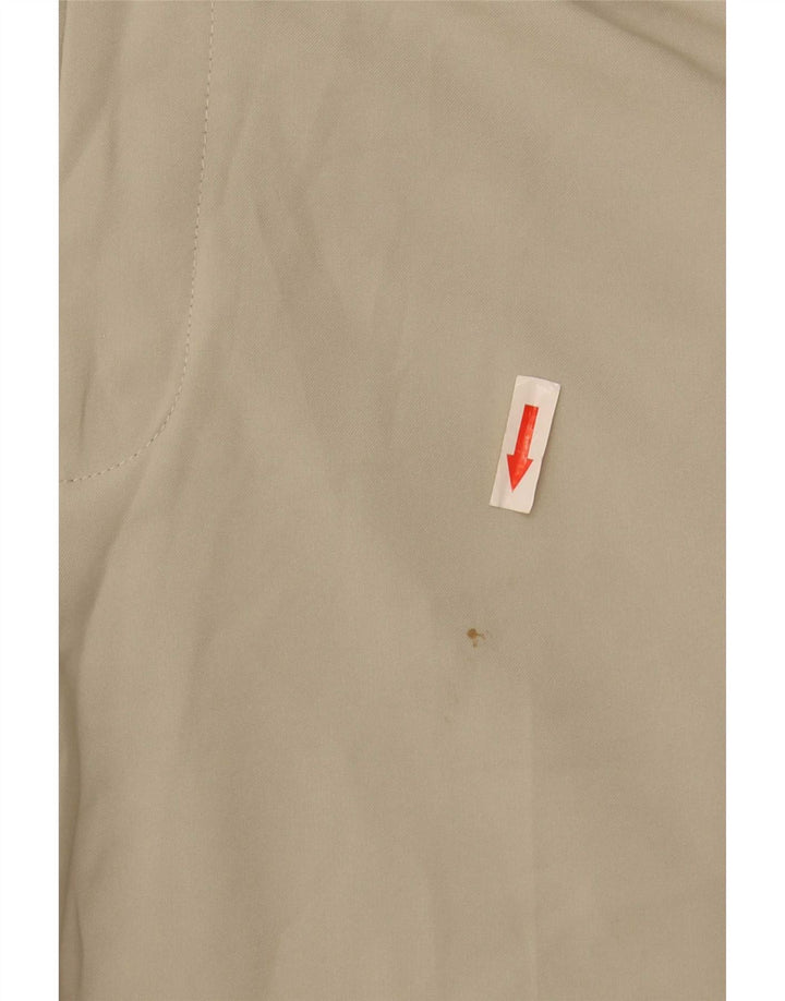 Marks & Spencer Herre Regular Suit Bukser W34 L33 Beige Polyester