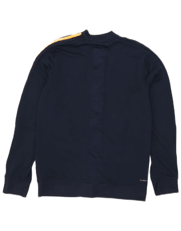 Adidas piger Climalite træningsdragt topjakke 13-14 år marineblå polyester