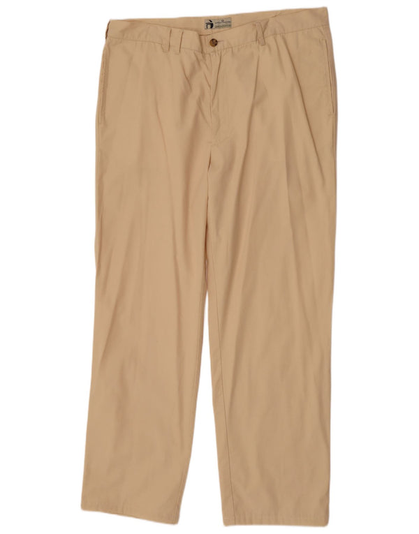 Sergio Tacchini Lige Chinobukser til mænd IT 58 4XL W40 L33 Beige Bomuld