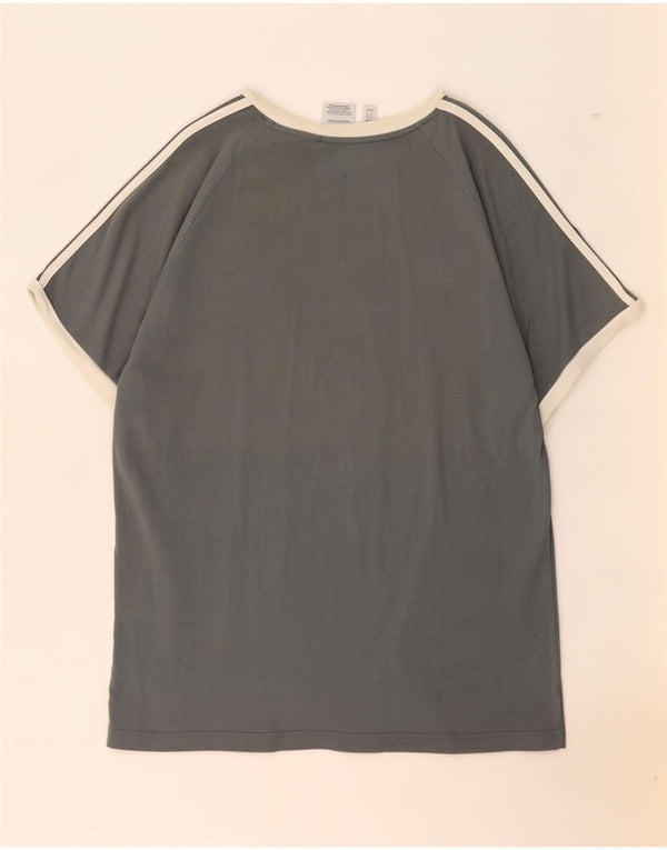 Adidas Herre T-Shirt Top Stor Grå