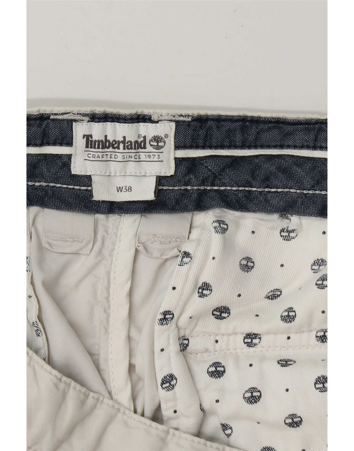 Timberland Chino Shorts til mænd W38 XL Hvid