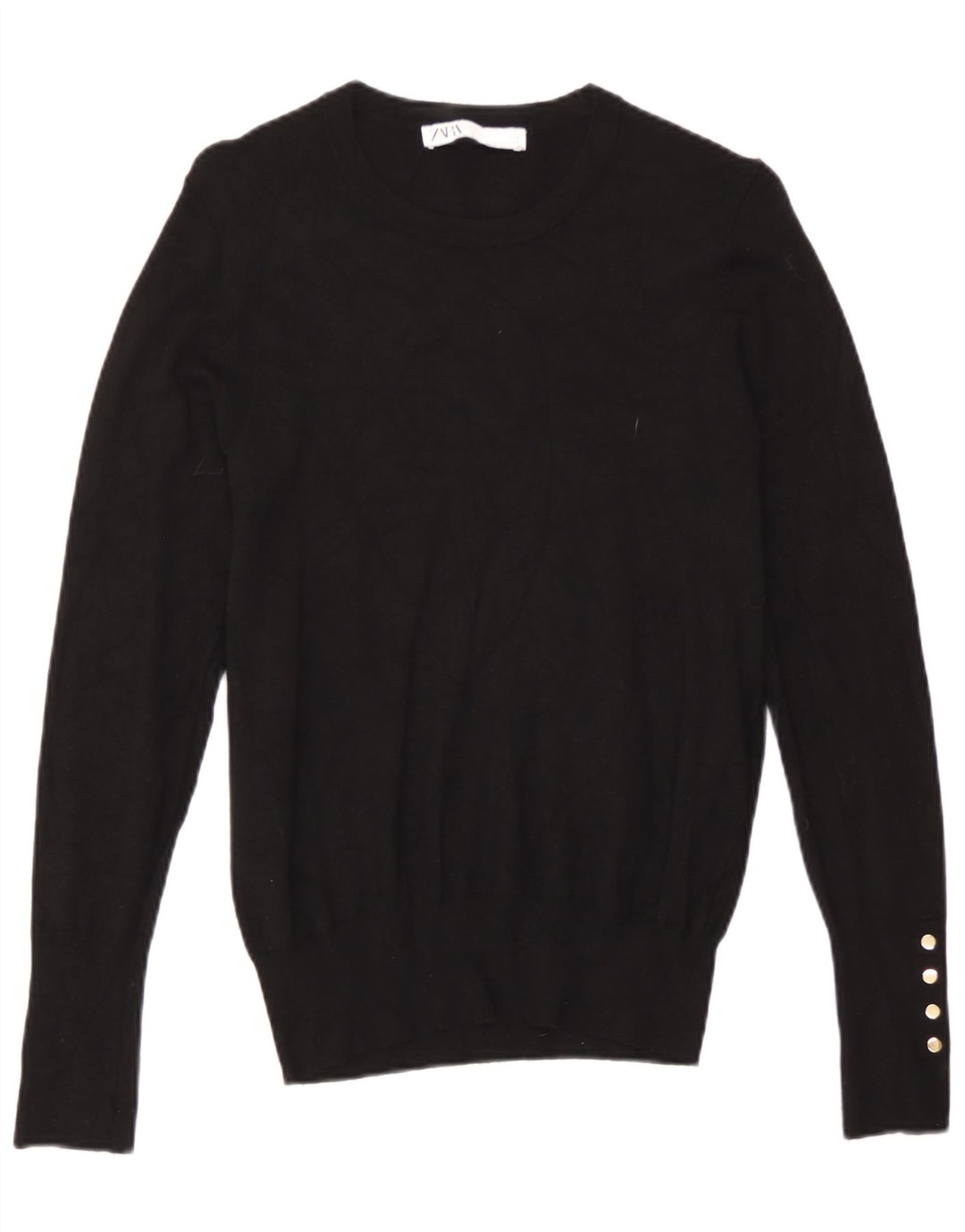 Zara Dame Jumper Sweater UK 12 Medium Sort
