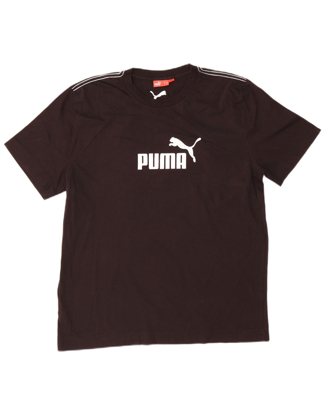 Puma Herre Grafisk T-Shirt Top Stor Sort