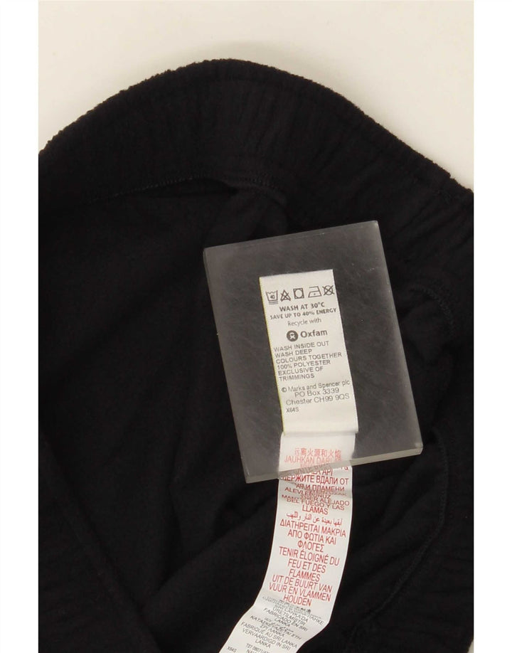 Marks & Spencer Herre Fleece træningsdragt Bukser Medium Navy Blue Polyester