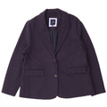 Crew Clothing Dame 2-knaps blazerjakke UK 16 Large Navy Blue Viscose