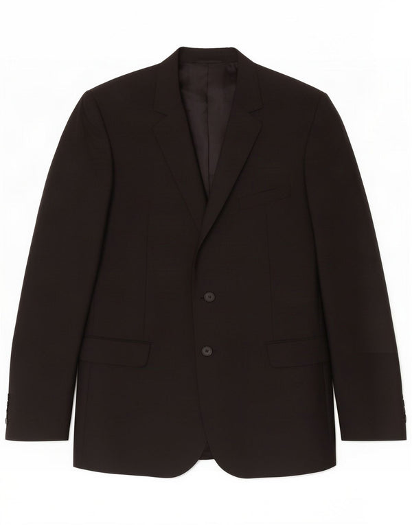 Aquascutum Herre 2-knaps blazerjakke UK 42 XL Sort Uld