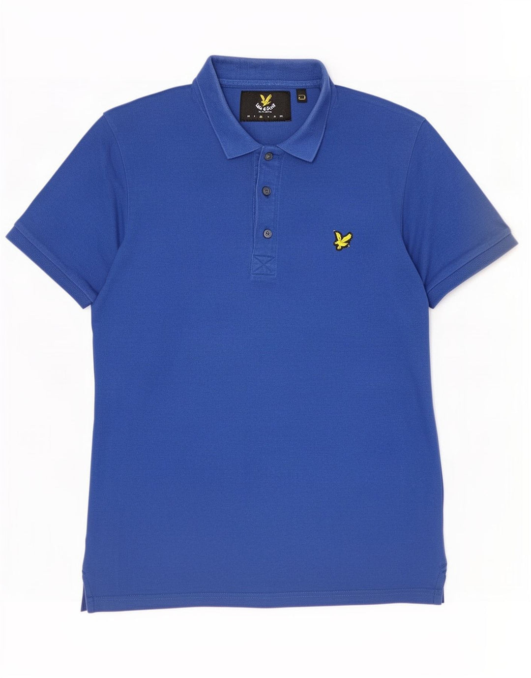 Lyle & Scott herre poloshirt mellemblå bomuld