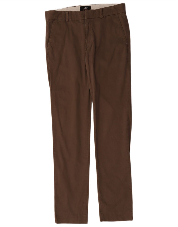 Dockers Herre Extra Sim Fit Chinobukser W30 L34 Brun Bomuld