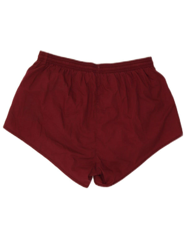 Adidas Dame Sports Shorts UK 14 Medium Bourgogne Polyester