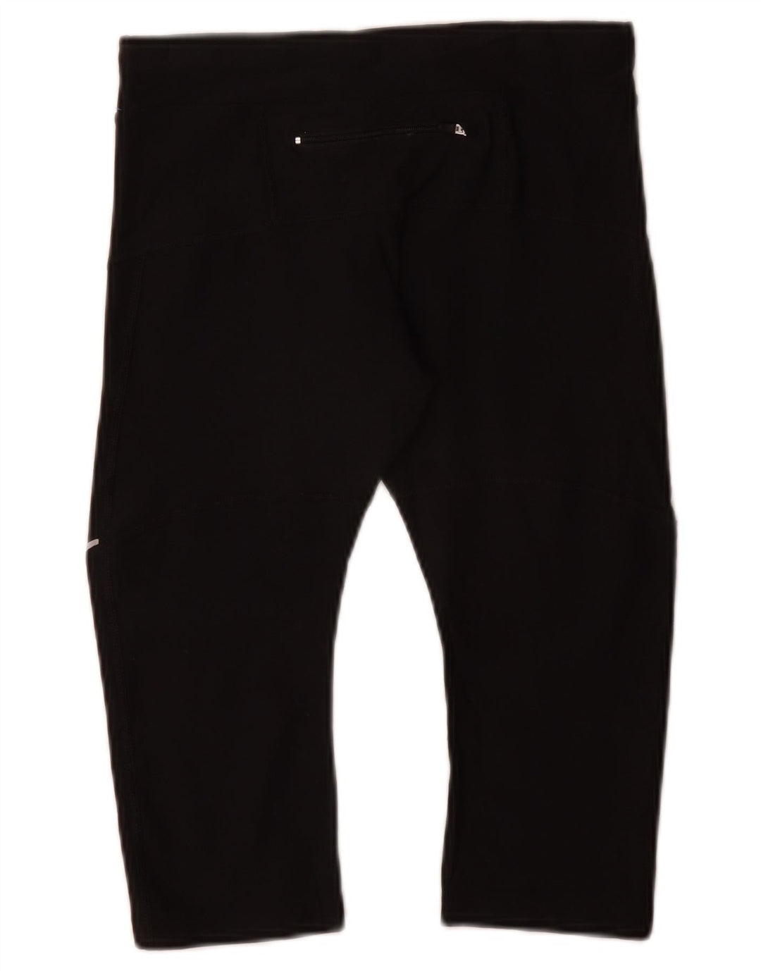 Nike Dame Dri Fit Capri Leggings UK 4 XS Sort Polyester