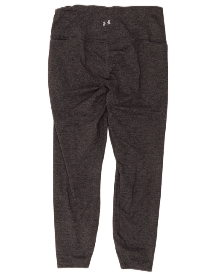 Under Armour Dame Capri Leggings UK 12 Medium Grå