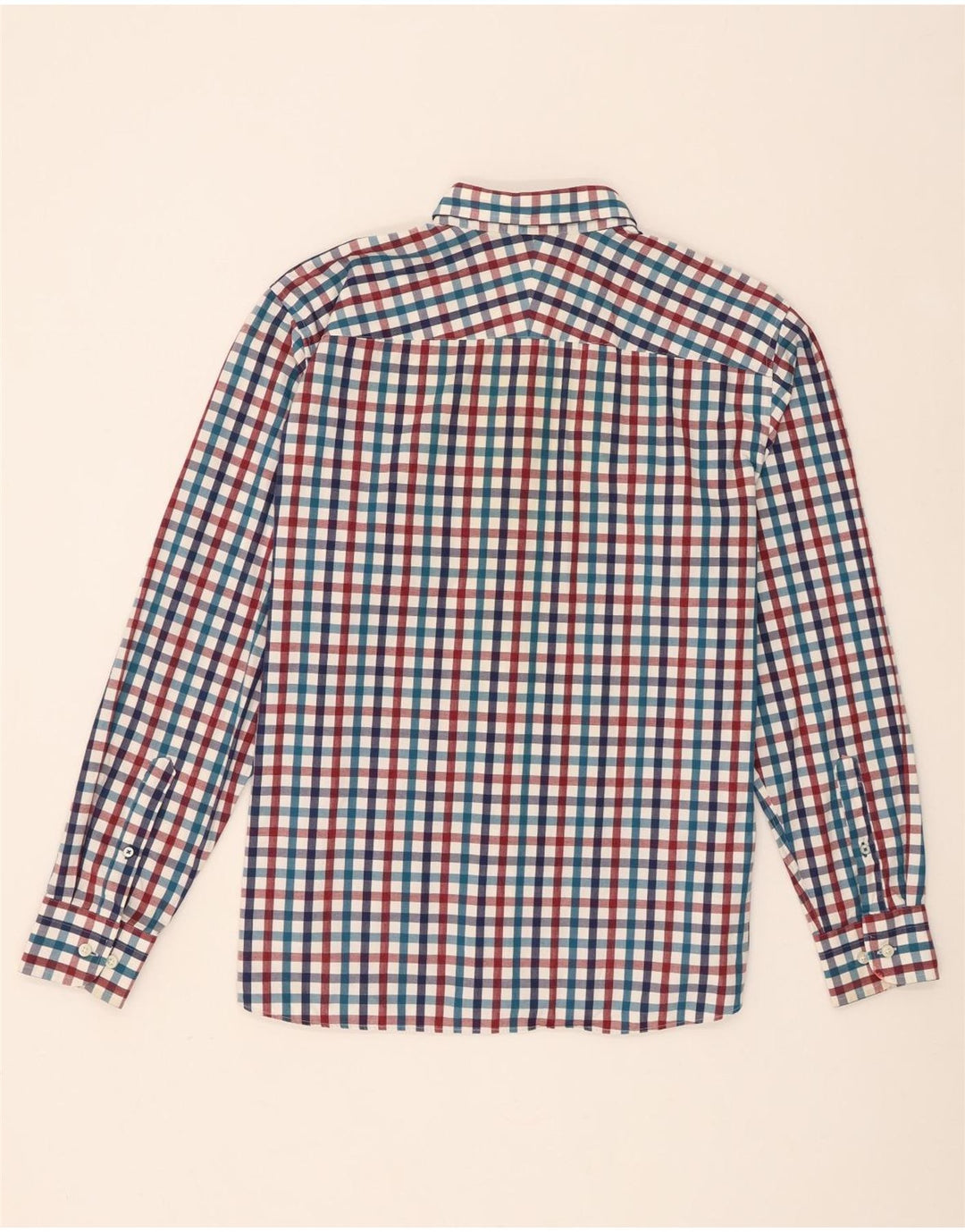 Marks & Spencer Herre Blue Harbor Shirt XL Flerfarvet Gingham