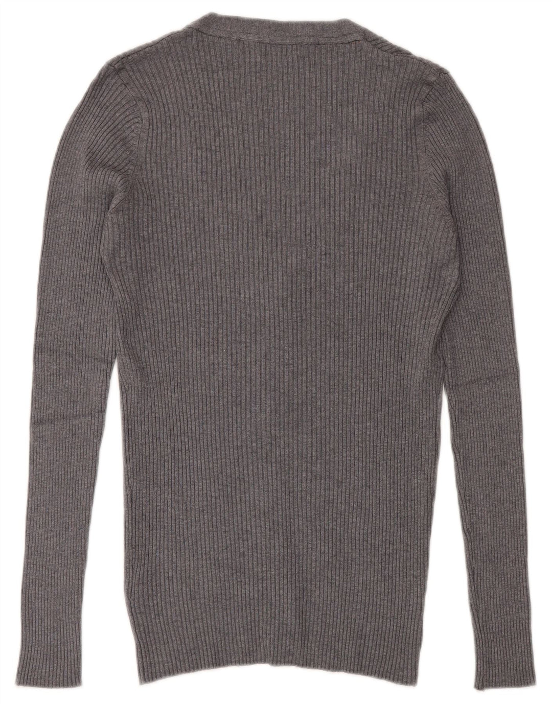 Zara Herre Cardigan Sweater Medium Grey Viscose