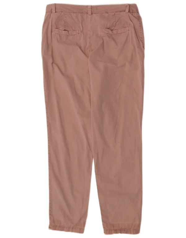 Marks & Spencer koniske chinobukser til kvinder UK 12 Medium W30 L28 Pink