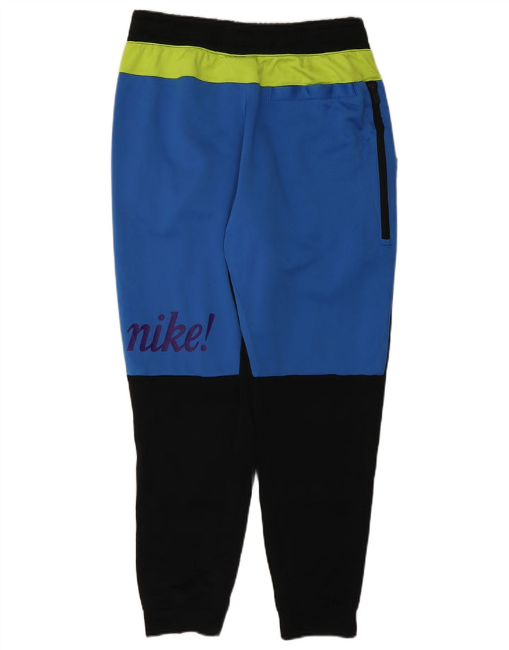 NIKE Grafisk træningsdragt bukser til mænd Joggers Large Black Colourblock