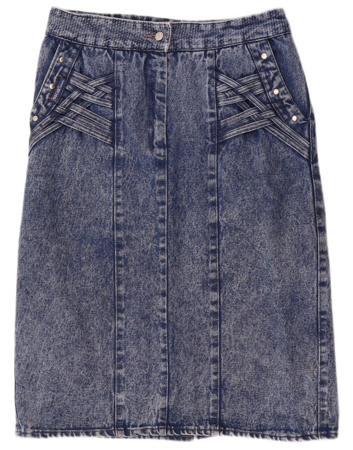 Vintage denimnederdel til kvinder IT 44 Medium W32 Blå