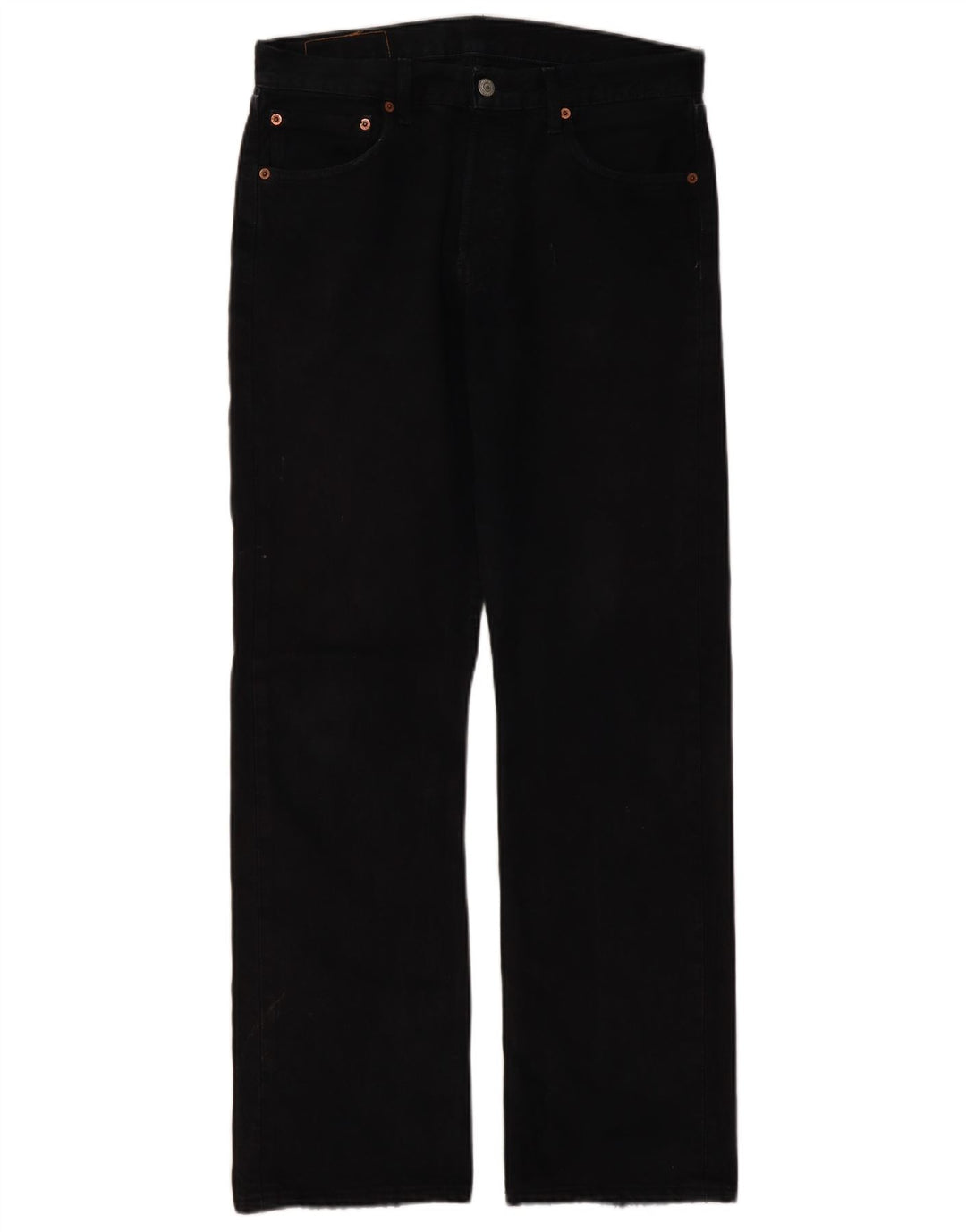 LEVI'S Herre 501 Straight Jeans W32 L31 Sort