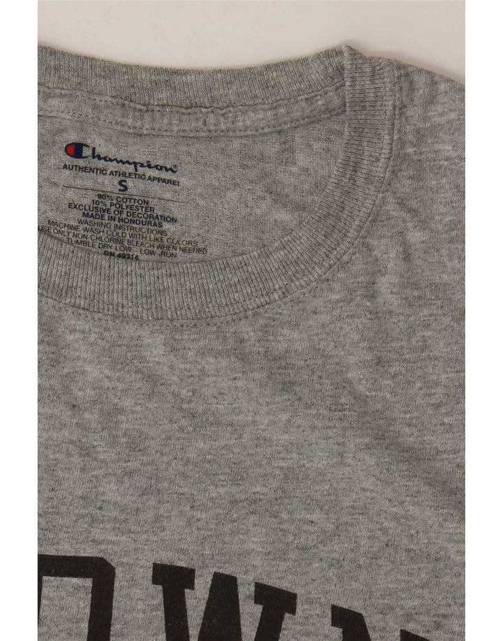 Champion Herre grafisk T-shirt top lille grå bomuld