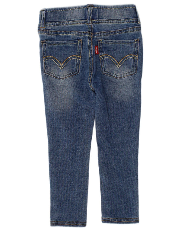 Levi's Baby Girls Jegging Skinny Jeans 18-24 Months W18 L13 Blue Cotton