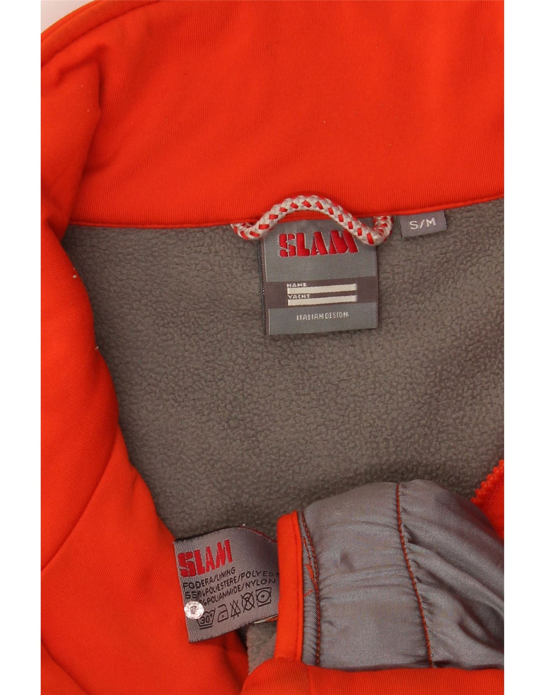 Slam Herre Liner Træningsdragt Top Jakke Lille Orange Polyester