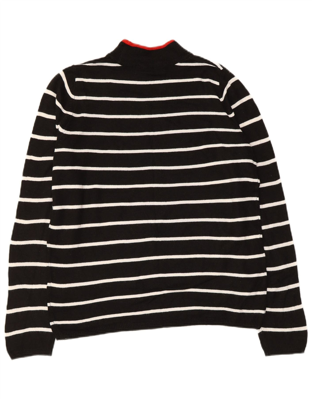 MARKS & SPENCER Dame Turtle Neck Sweater UK 10 Small Black