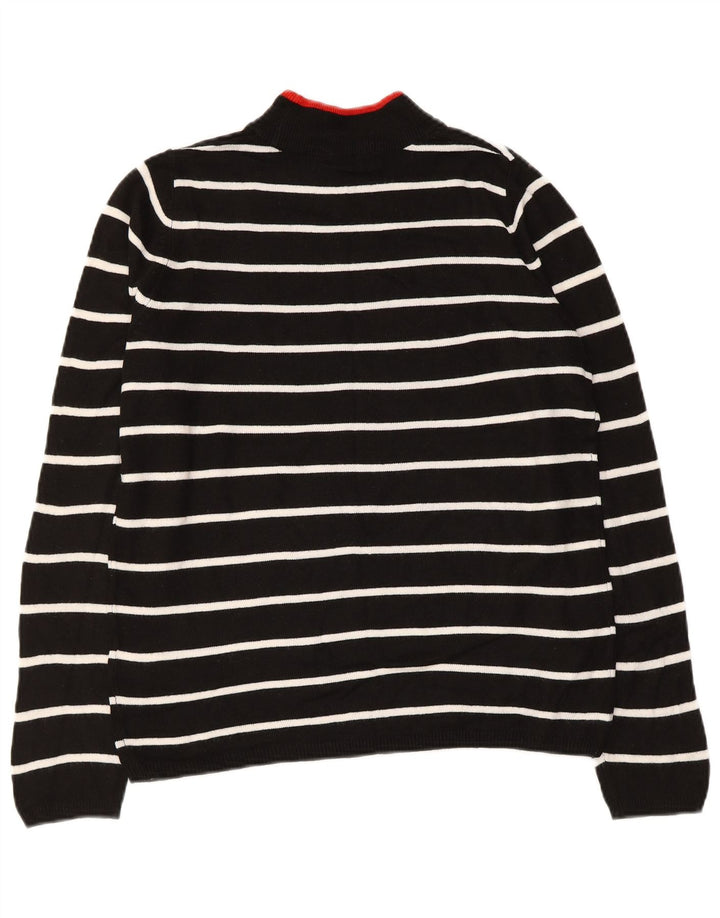 MARKS & SPENCER Dame Turtle Neck Sweater UK 10 Small Black