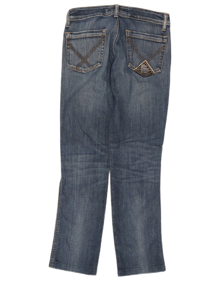Roy Rogers lige jeans til kvinder W27 L29 blå bomuld