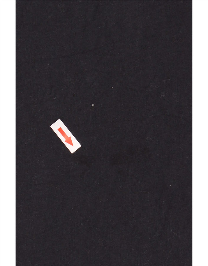 Reiss herre T-shirt top lille sort bomuld