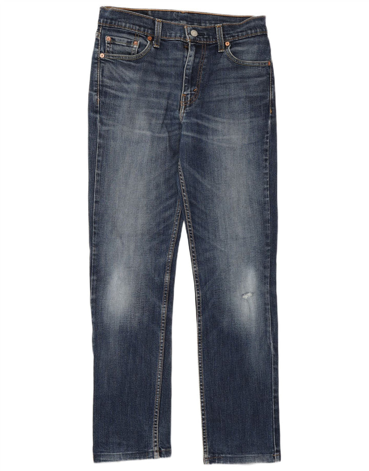 Levi's Herre 511 Distressed Slim Jeans W30 L29 Blå Bomuld
