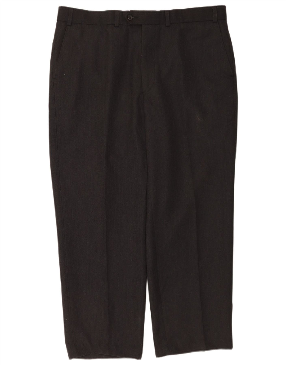 Marks & Spencer Straight Suit Bukser til mænd W40 L28 Grå polyester