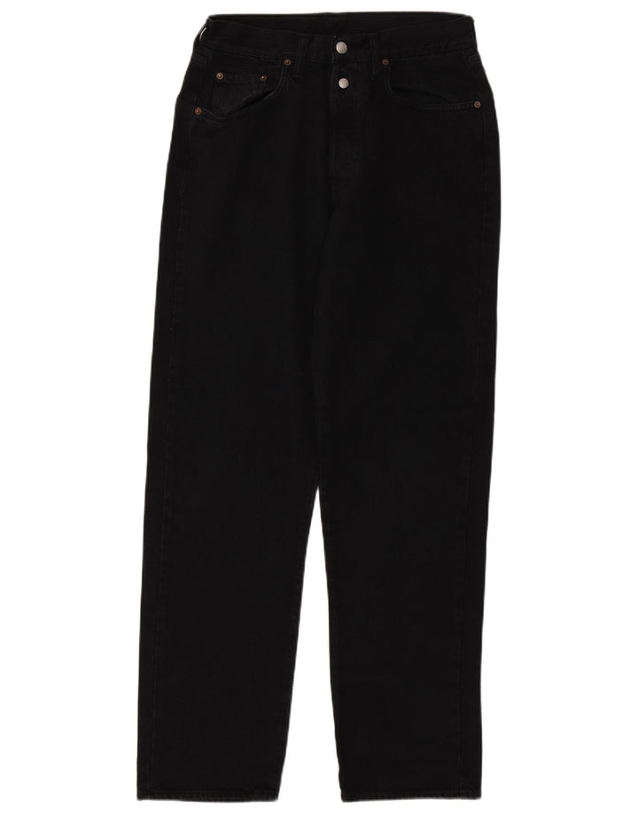 REPLAY Herre 901 Regular Fit Straight Jeans W31 L32 Sort Bomuld