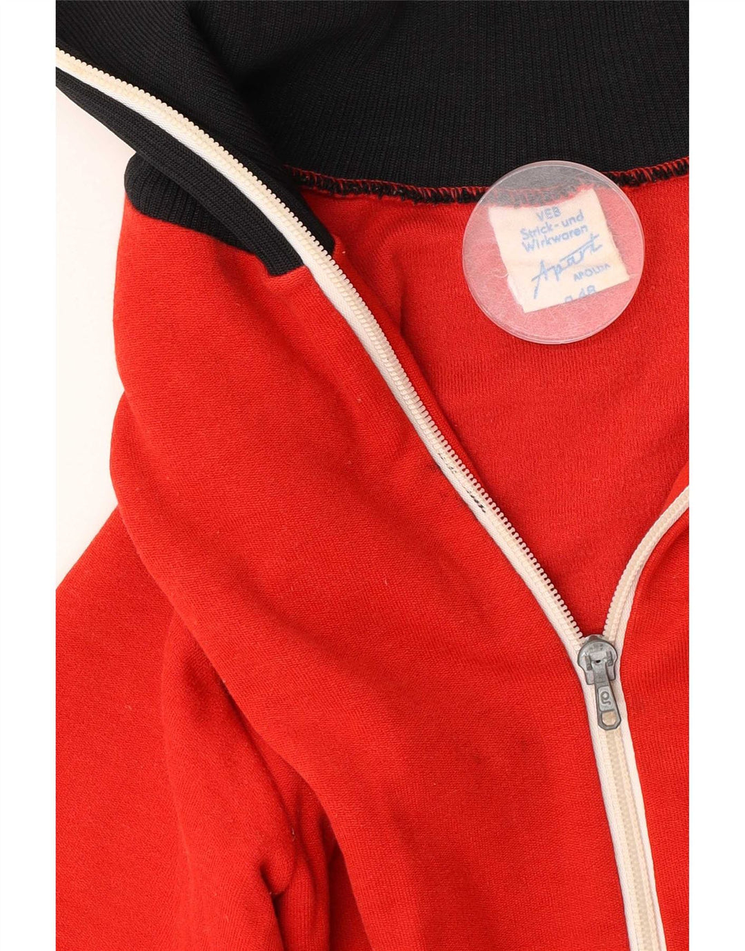 Apart Herre træningsdragt Topjakke IT 48 Medium Rød Colourblock