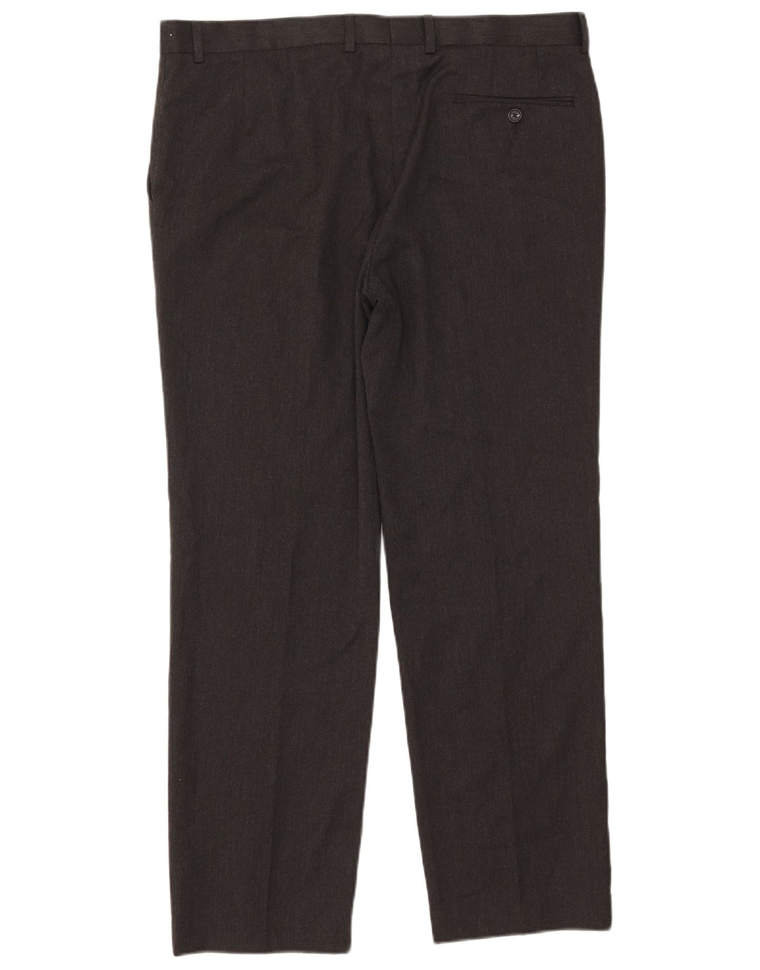 Marks & Spencer Herre Regular Fit Suit Bukser W38 L31 Grå polyester