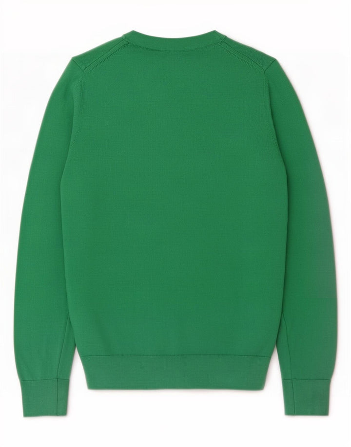 Marks & Spencer Dame sweater med rund hals DK 12 Medium Grøn