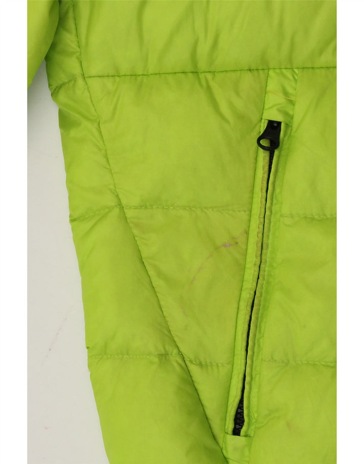 Blauer Womens Crop Polstret jakke UK 10 Lille grøn polyamid