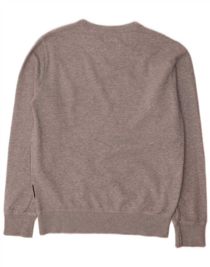 French Connection Herre Sweatshirt Jumper Medium Grå Bomuld