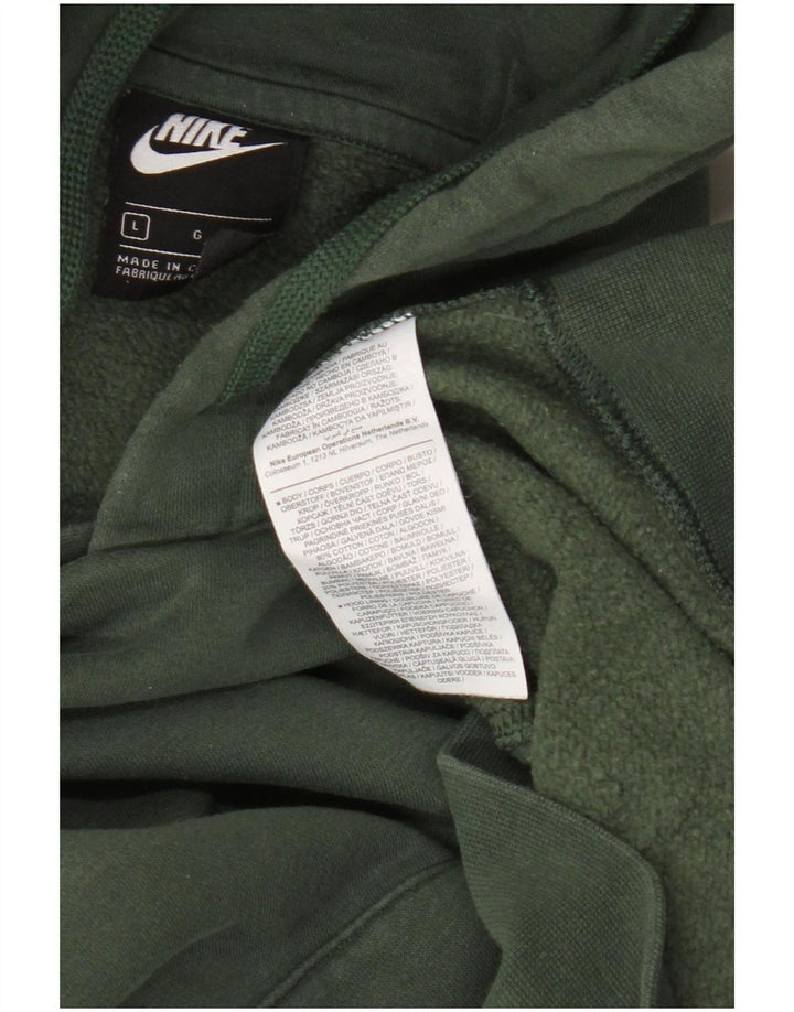 Nike Herre hættetrøje Jumper Large Grøn Bomuld