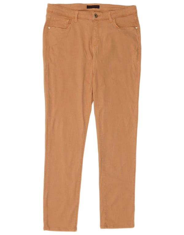 TRUSSARDI Slim Casual Bukser til kvinder IT 46 Large W32 L30 Beige Lyocell