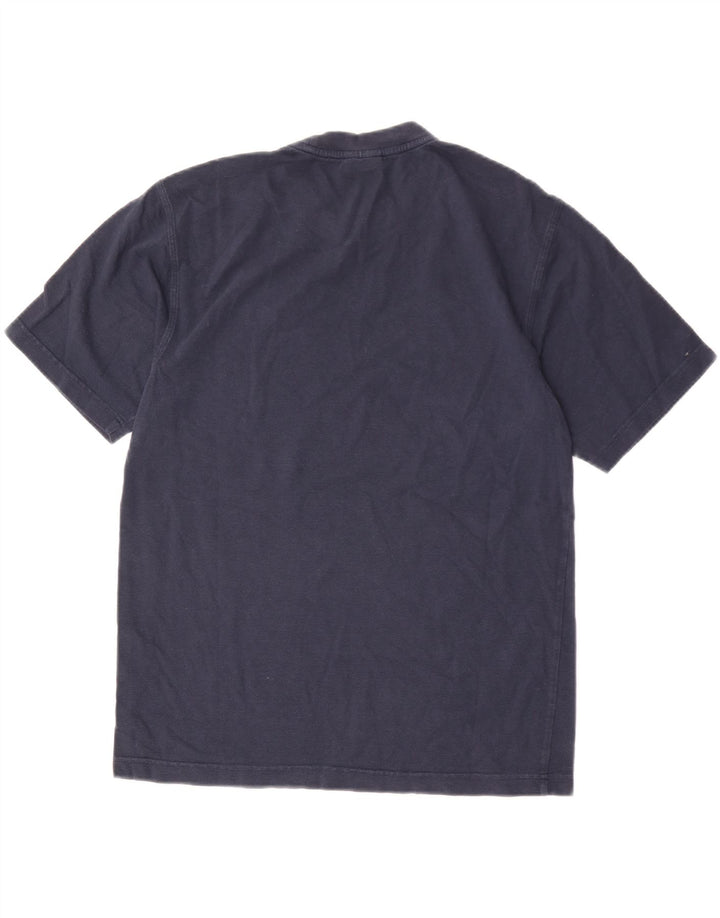 Lacoste Herre T-shirt Top størrelse 3 Lille marineblå bomuld