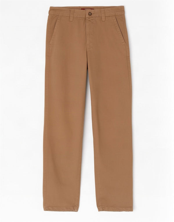 Carrera Herre Lige Chino Bukser IT 46 Small W31 L32 Beige Bomuld