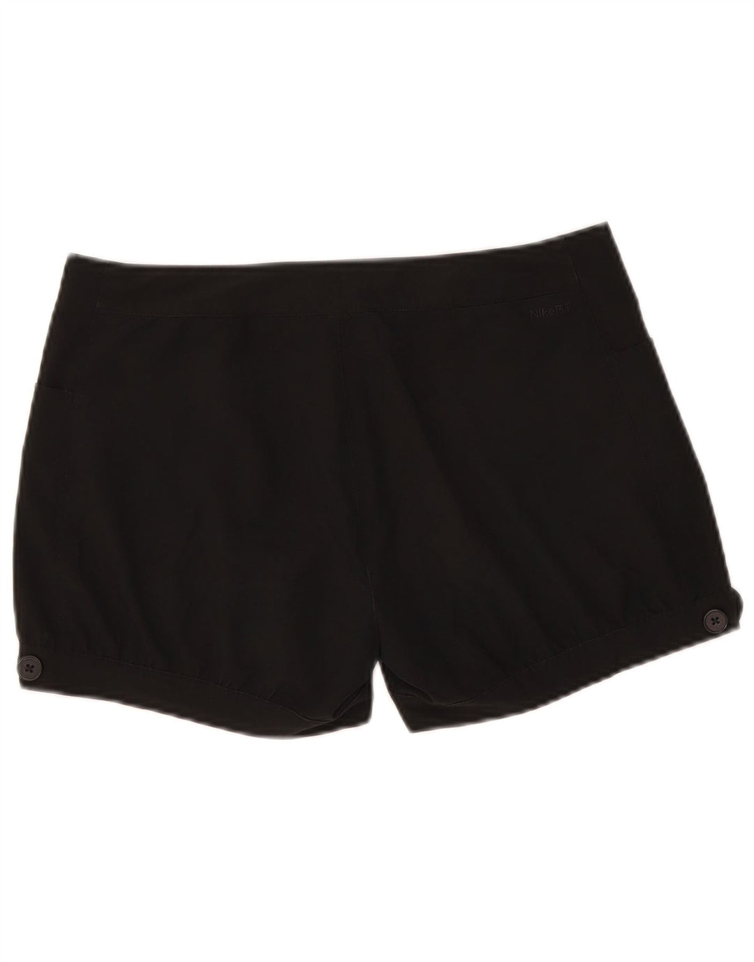 Nike Casual Shorts til kvinder store W32 sort polyester