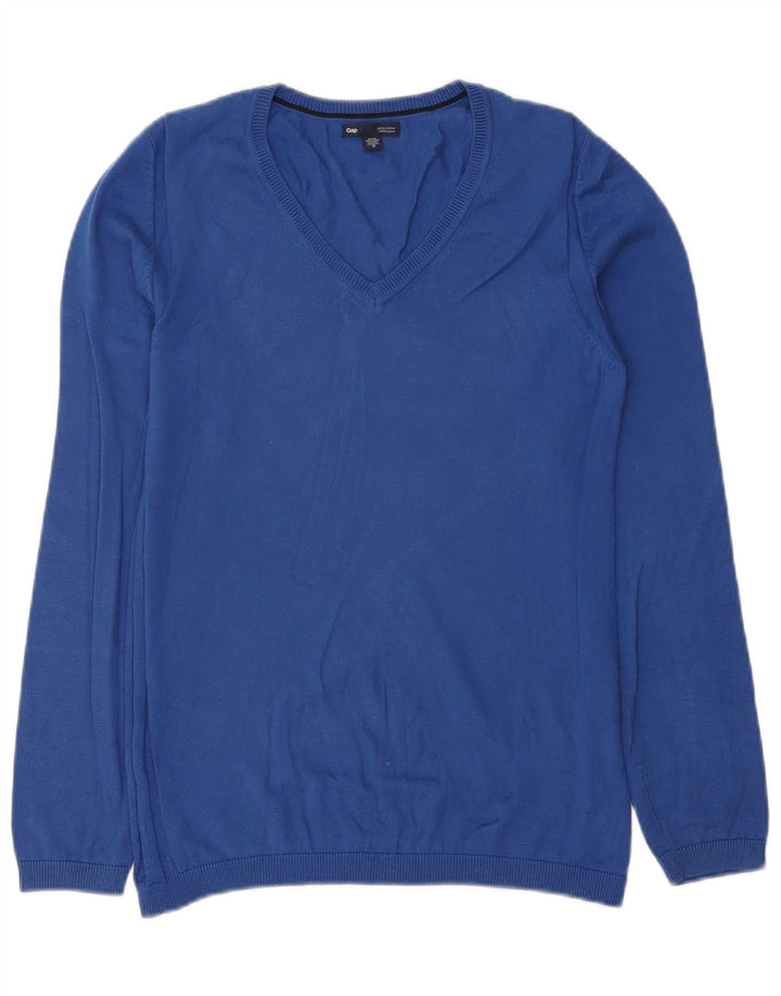 Gap Herre V-hals sweater XS Blå Bomuld
