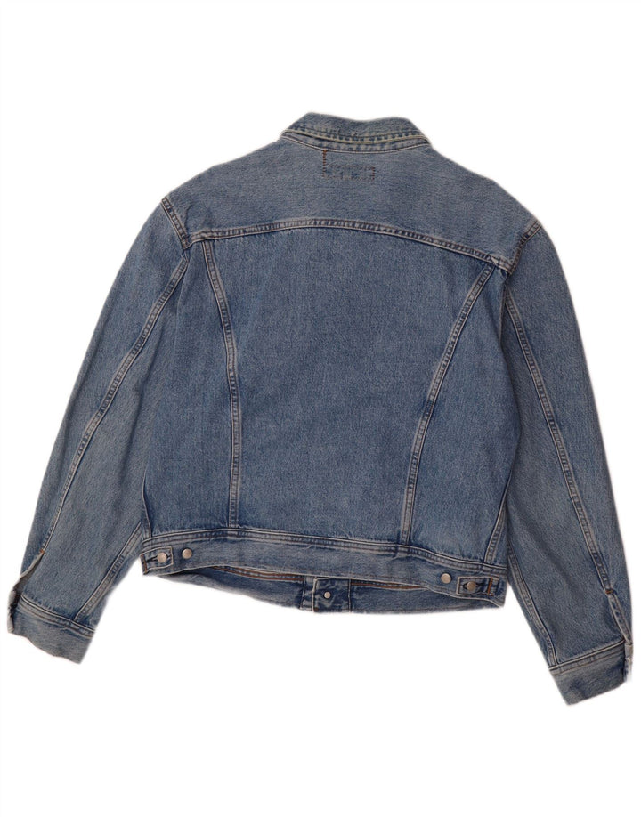 Replay Herre Denim Jacket UK 40 Large Blue Cotton