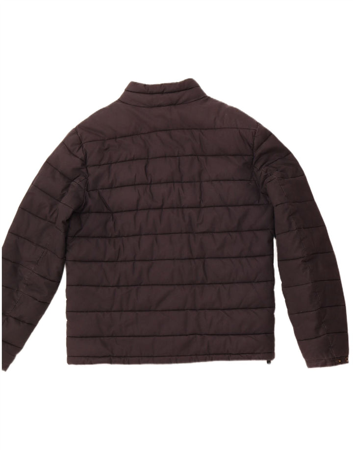 Fat Face Herre Polstret Jakke UK 40 Stor Sort Bomuld